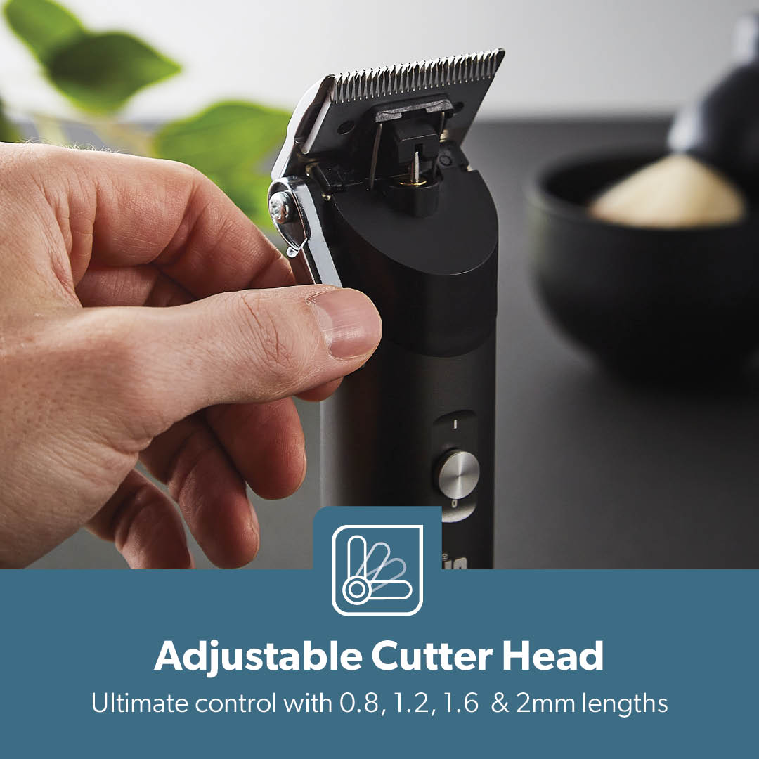 6000rpm Cordless Alloy Metal Hair Clippers