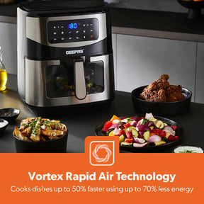 5-In-1 Large Single Basket Vortex Digital Air Fryer 9.2L