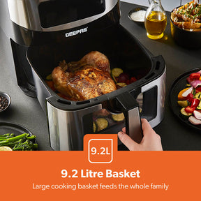 5-In-1 Large Single Basket Vortex Digital Air Fryer 9.2L