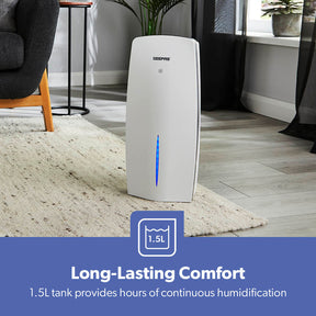 Digital 2-in-1 HEPA Air Purifier Carbon Filter with Humidifier