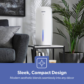 Digital 2-in-1 HEPA Air Purifier Carbon Filter with Humidifier