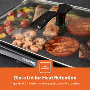 Indoor Smokeless Electric Barbeque Grill With Hot Plate