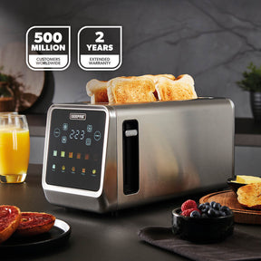 1450W High-Power Touchscreen Digital Two-Slice Extra-Long Toaster