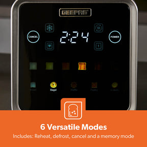 1450W High-Power Touchscreen Digital Two-Slice Extra-Long Toaster