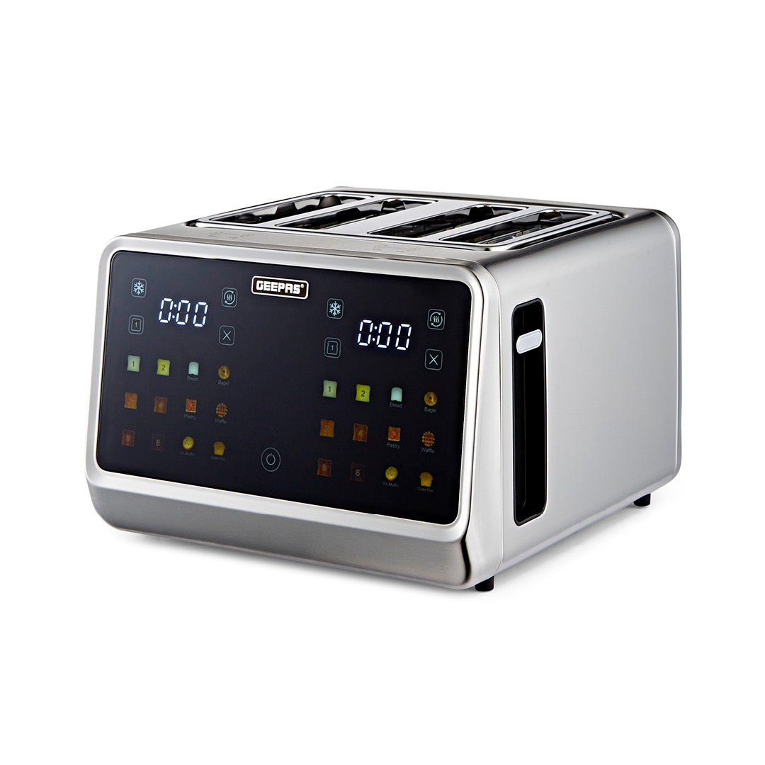 4-Silce Digital Toaster With Touchscreen Controls & Extra Wide Slots