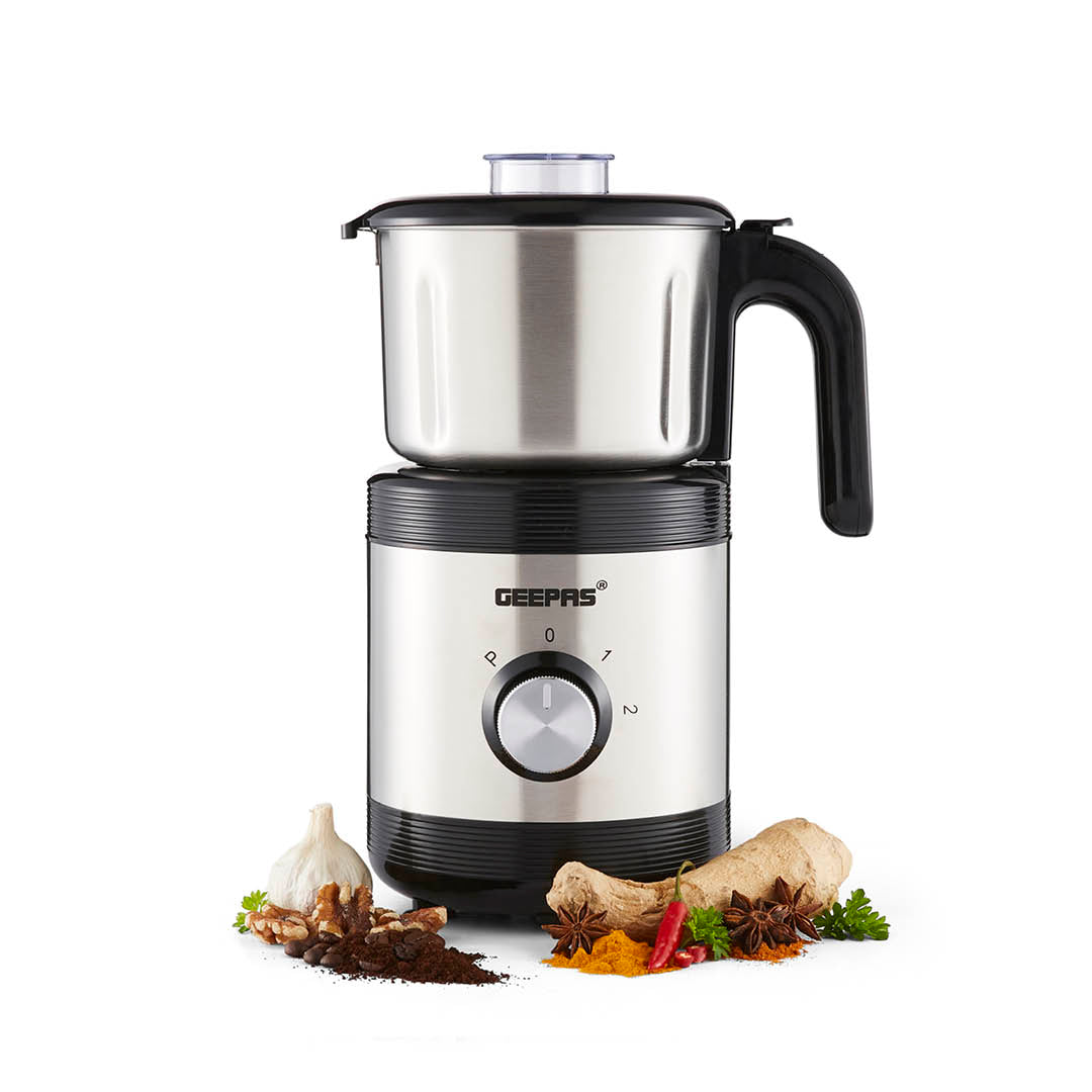 450W Electric Wet & Dry Grinder with Stainless Steel Jar & Blades