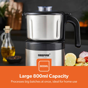 450W Electric Wet & Dry Grinder with Stainless Steel Jar & Blades