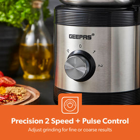 450W Electric Wet & Dry Grinder with Stainless Steel Jar & Blades