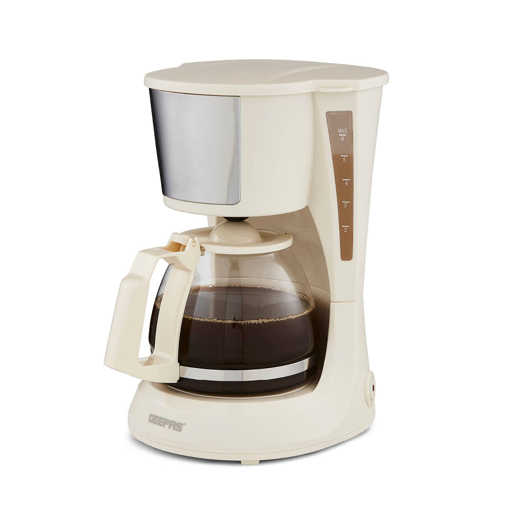 750ml Filter Drip Coffee Machine In Cream