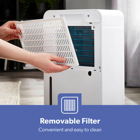 12L Low-Energy Dehumidifier Touchscreen Moisture Control