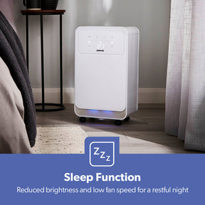 12L Low-Energy Dehumidifier Touchscreen Moisture Control