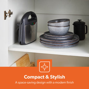 8-Hole Non-Stick Stainless Steel Doughnut Maker Machine