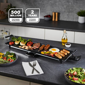 XL Electric Teppanyaki Table Top Grill Hot Plate Griddle
