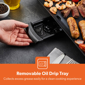 XL Electric Teppanyaki Table Top Grill Hot Plate Griddle