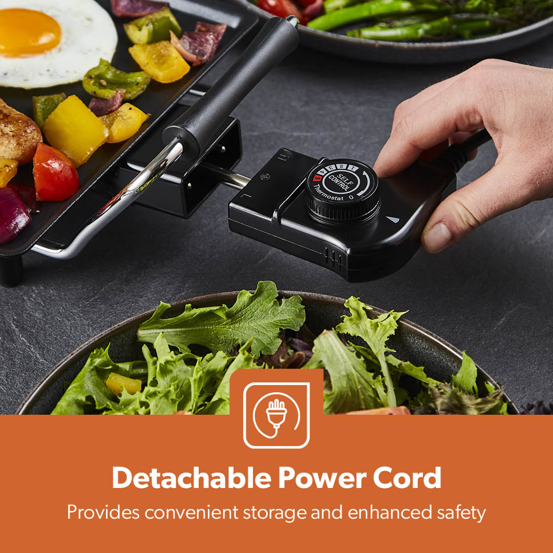 XL Electric Teppanyaki Table Top Grill Hot Plate Griddle