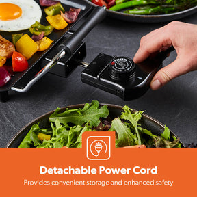 XL Electric Teppanyaki Table Top Grill Hot Plate Griddle