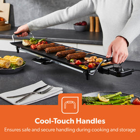 XL Electric Teppanyaki Table Top Grill Hot Plate Griddle