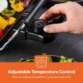 XL Electric Teppanyaki Table Top Grill Hot Plate Griddle