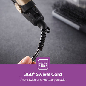 HeatProtect Ceramic Hair Straighteners 360° Swivel Cord