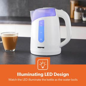 1.7L LED Illuminating Electric Jug Kettle 2200W