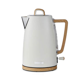 NordiQ Cream 1.7L Fast Boil Stainless Steel Electric Kettle