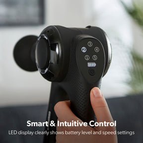 5-Speed Handheld Percussion Massager, Deep Tissue Massage Gun