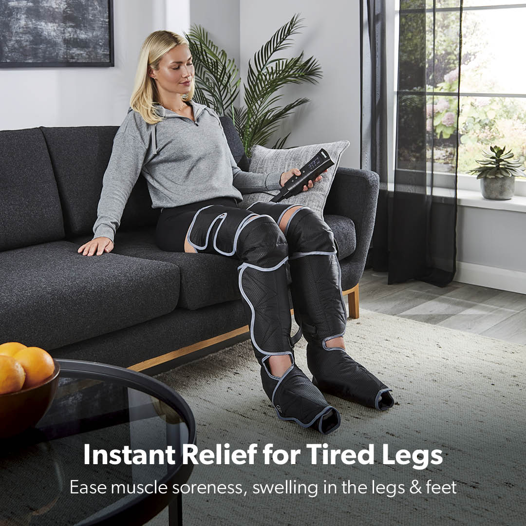 3-In-1 Leg, Foot & Calf Air Compression Massager