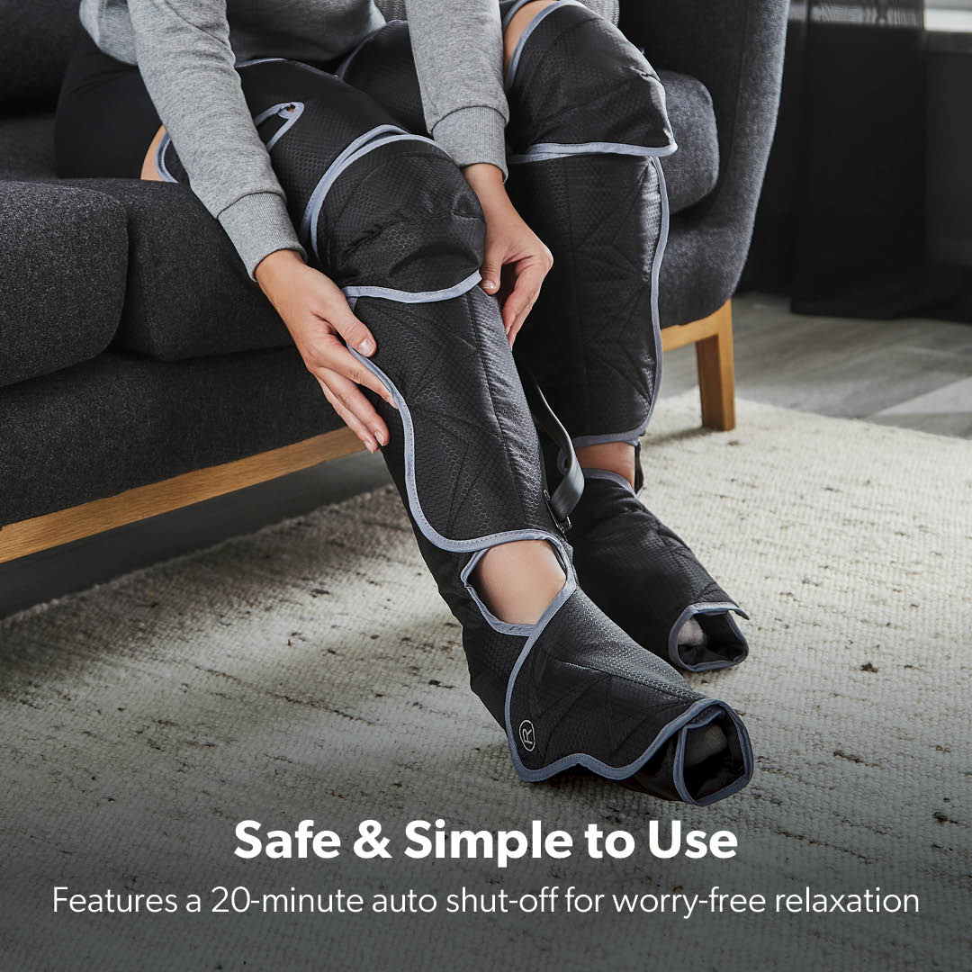 3-In-1 Leg, Foot & Calf Air Compression Massager