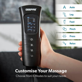 3-In-1 Leg, Foot & Calf Air Compression Massager