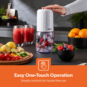 Rose Gold 500ml Mini Multi-Functional Food Processor