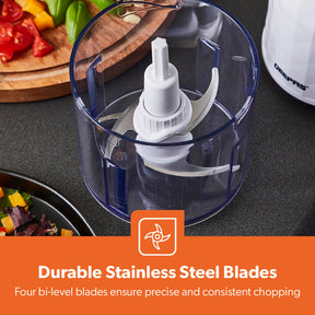 Rose Gold 500ml Mini Multi-Functional Food Processor