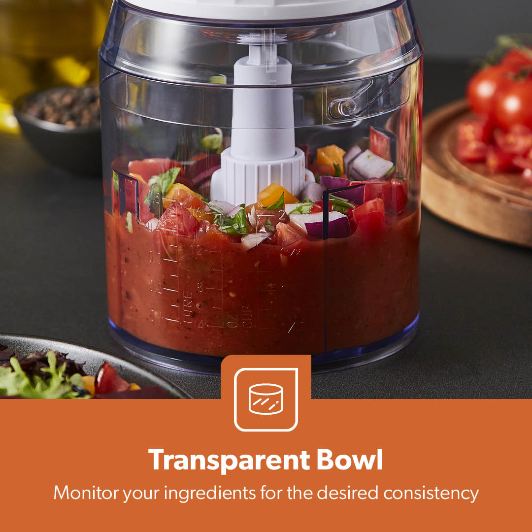 Rose Gold 500ml Mini Multi-Functional Food Processor