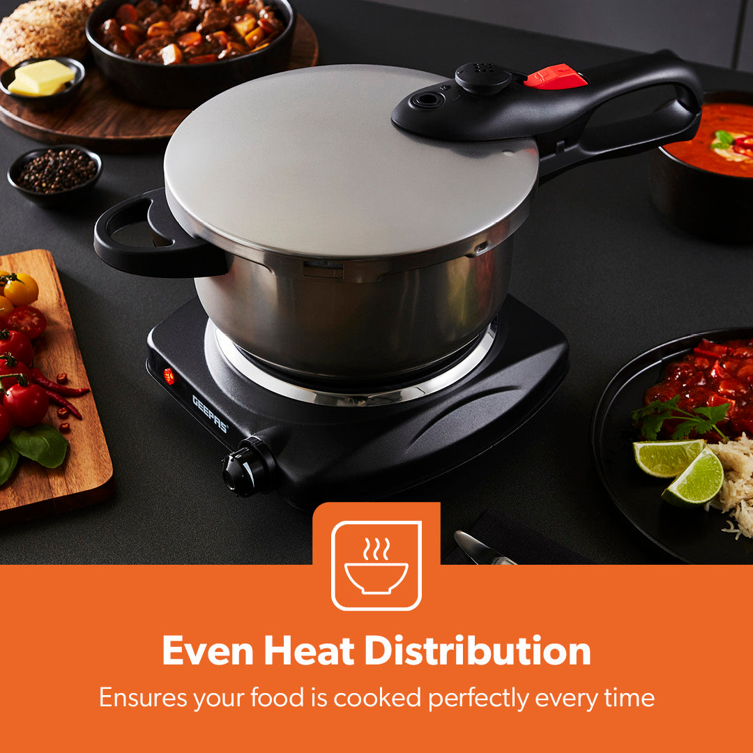 4L Stainless Steel Pressure Cooker With Quick Pressure Release