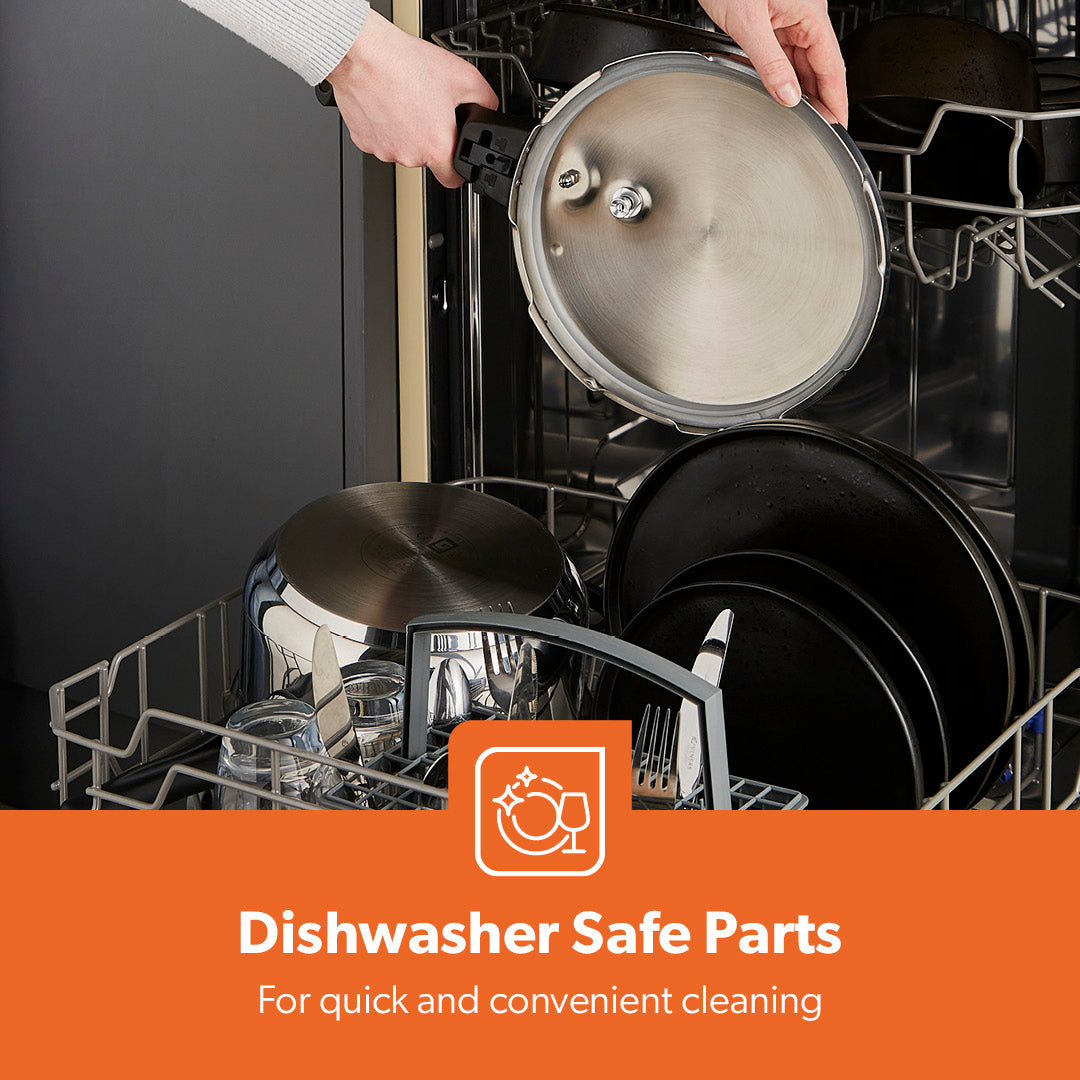 4L Stainless Steel Pressure Cooker With Quick Pressure Release