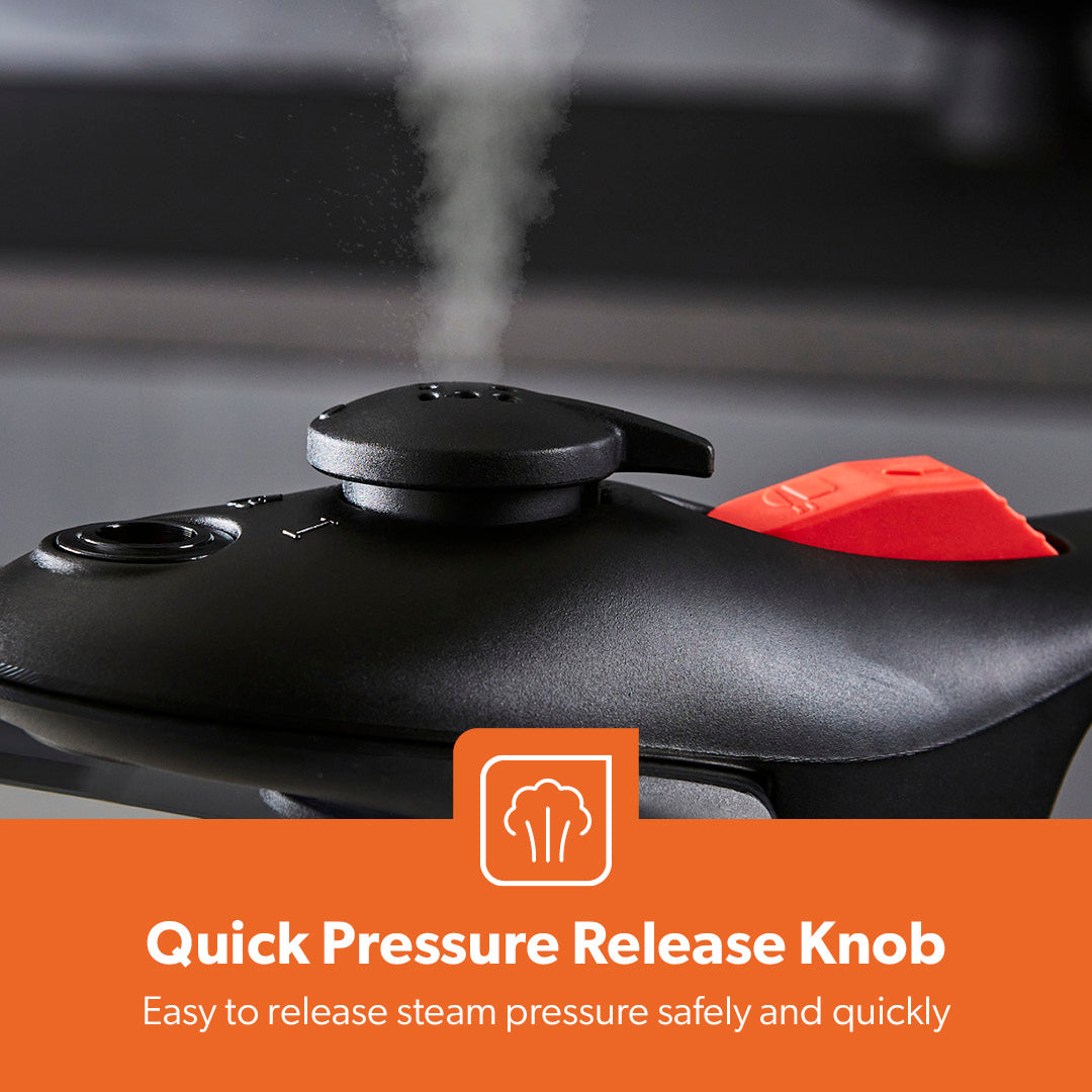 6L Stainless Steel Pressure Cooker With Quick Pressure Release