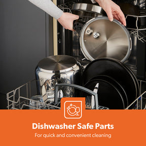 6L Stainless Steel Pressure Cooker With Quick Pressure Release