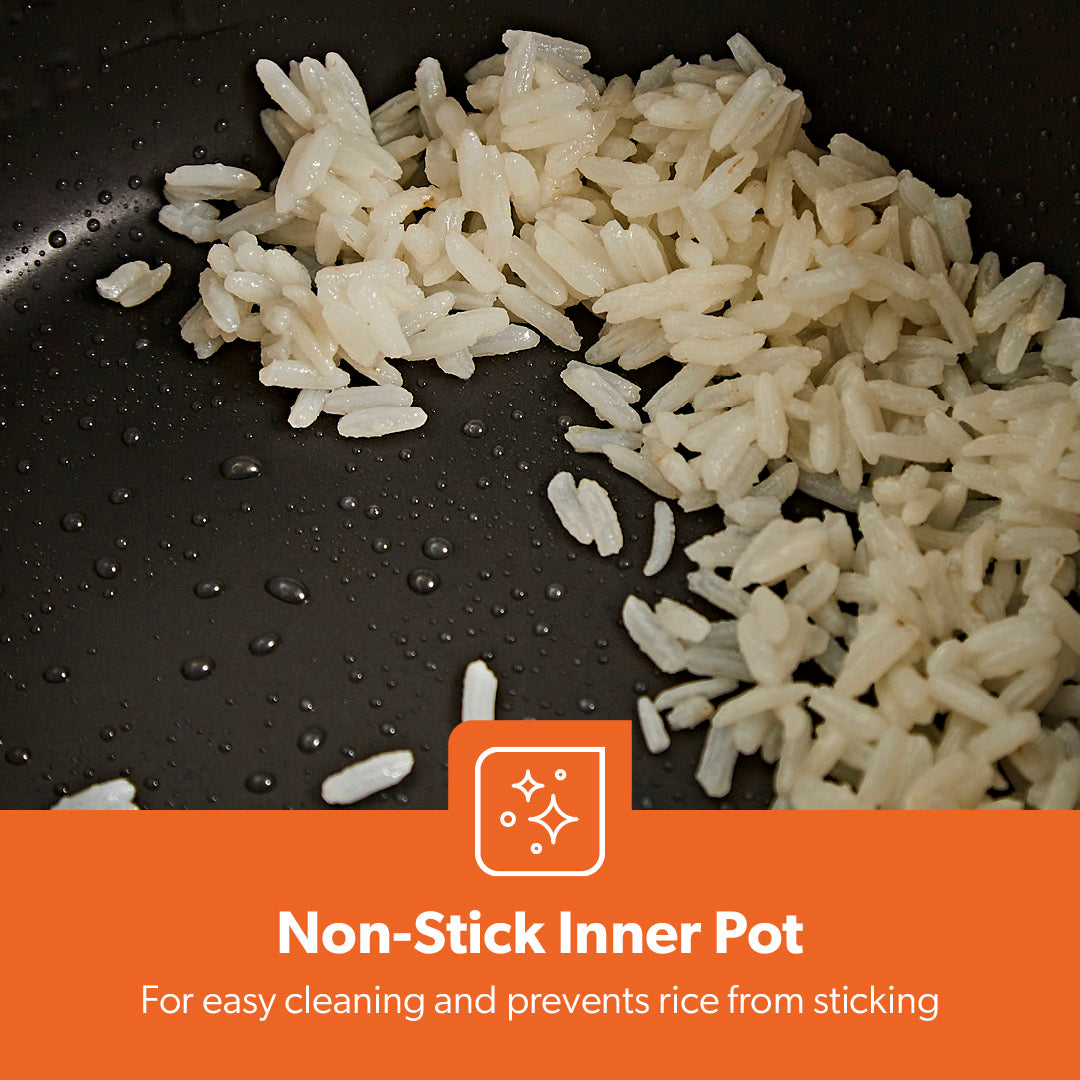 450W Rice Cooker With Steam Tray Keep Warm Function 1L