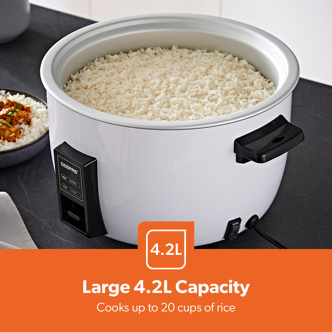 4.2L Stainless Steel Electric Non-Stick Rice Cooker