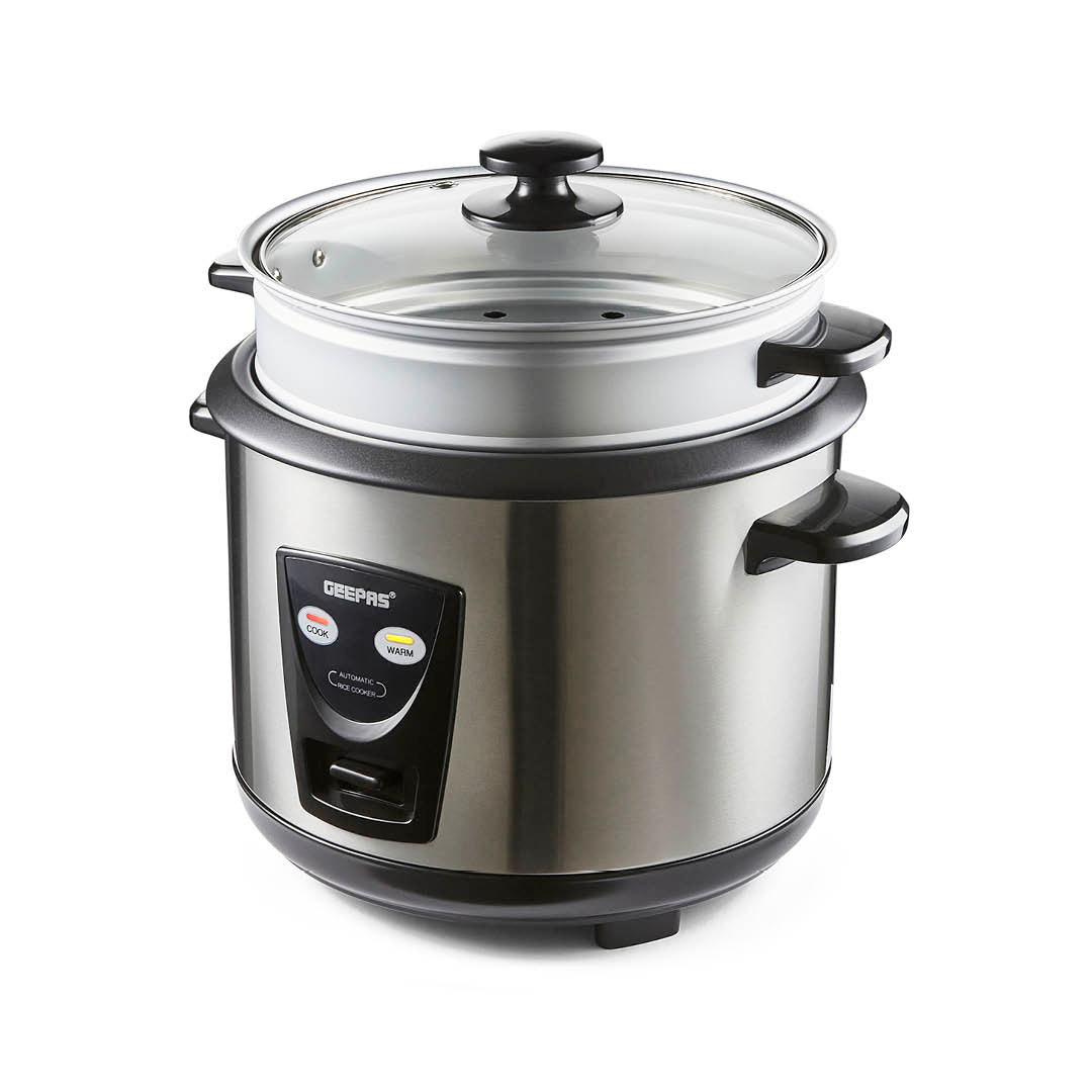 1.8L Rice Cooker & Steamer with Keep Warm Function 700W