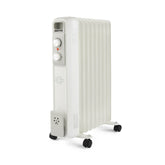 9-Fin Portable Electric Oil-Filled Radiator Heater