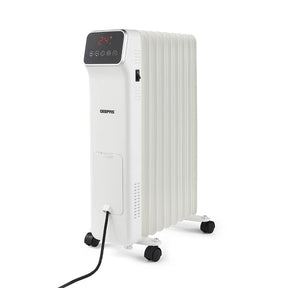 9-Fin Remote Controlled Electric Oil-Filled Radiator Heater