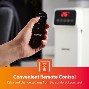 9-Fin Remote Controlled Electric Oil-Filled Radiator Heater