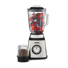 2-In-1 LED Jug Blender With Coffee Grinder 1.5L