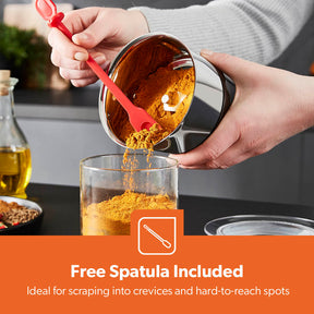3-in-1 Black Heavy-Duty Wet and Dry Mixer Grinder 750W