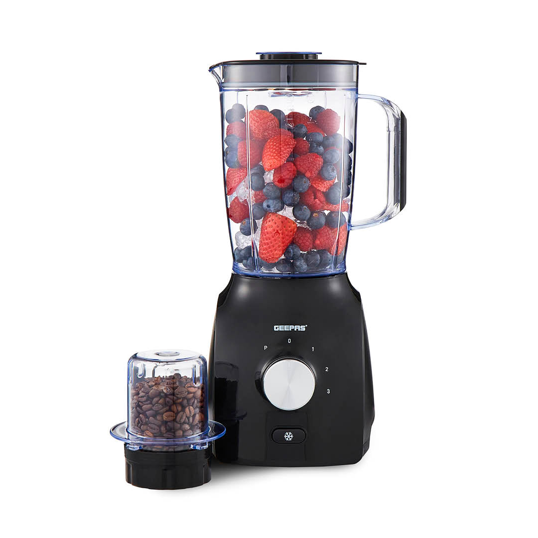 1.8L Black 2-In-1 Food Jug Blender With Spice and Grinder 600W