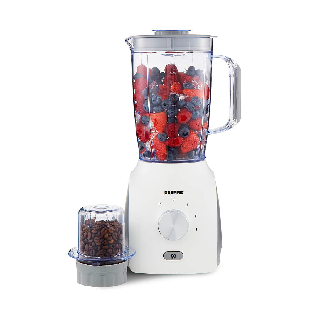 600W White Dual-Purpose Food Jug Blender With 1.8L Jar