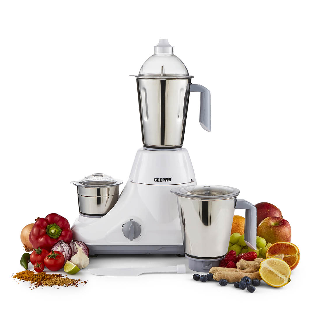 3-In-1 Wet and Dry Three-Speed Mixer Grinder 750W