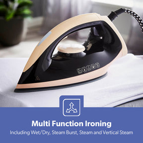 2400W Ceramic Soleplate Steam Generator Iron