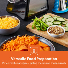 4-In-1 Multifunctional Salad Maker, Electric Grater and Food Processor