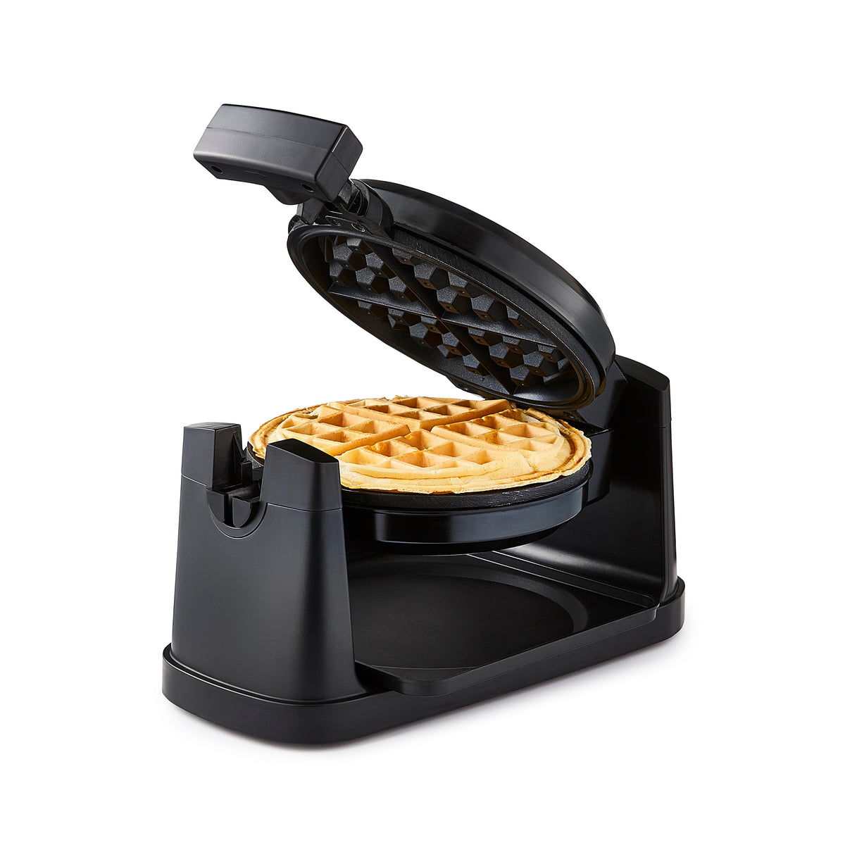 Four-Slice Non-Stick Rotating Belgian Waffle Iron 1000W